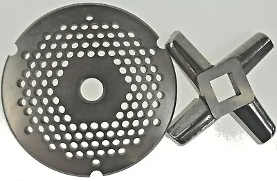 #32 X 3/16   STAINLESS Meat Grinder Plate & Heavy Duty Knife For Hobart Biro • $69.75
