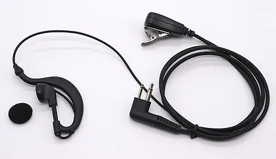 Security G-Shape Headset Earpiece Mic Motorola Radio Walkie Talkie CP040 2 Pin • $3.99