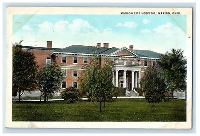 1924 Marion City Hospital Building Marion Ohio OH Posted Antique Postcard • $9.74
