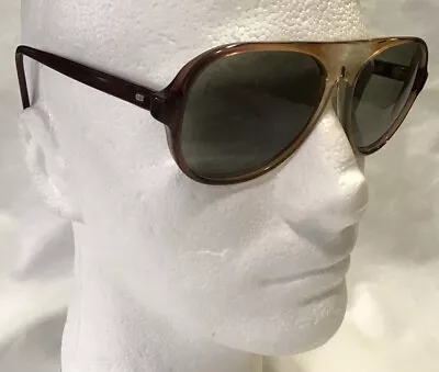 Aviator Sunglasses Oversized Pilot Designed By Andre Unisex Vintage 1970s • $25.99