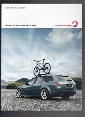 2010 HOLDEN VE SERIES II COMMODORE & CALAIS ACCESSORIES 8p Brochure SS SSV • $34.95