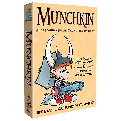 LOOK! Munchkin Card Game - GREAT CONDITION + 3D Printed Card Organizer • $13.99