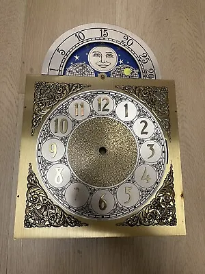 Grandfather Clock Moon Phase Dial For Hermle Chain Chime Movement • $29.99