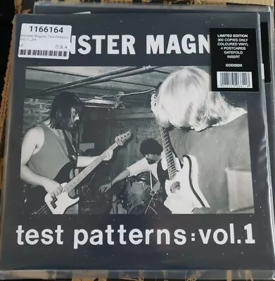 RARE Monster Magnet Test Patterns Vol 1 ORANGE VINYL VERY LTD  EDITION ONLY 300 • $74.54