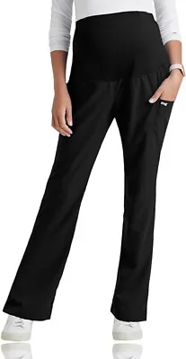 BARCO Grey's Anatomy Lilah Women's Maternity Scrub Pants NWT  XL Black • $15.97