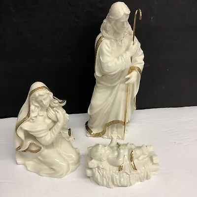 Mikasa Holy Night Nativity Set KT 421/695 Ceramic Creche Holy Family Christmas • $80