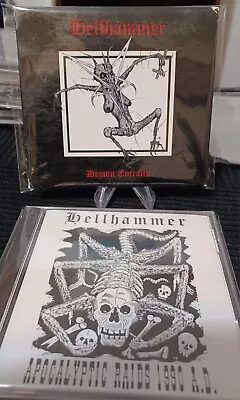 Hellhammer Lot Demon Entrails 2xCD + Apocalyptic Raids RARE Celtic Frost Thrash • $31