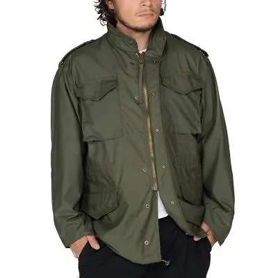 £144.95 • Buy Alpha Industries M65 Field Coat Mens US Army Zipped Hooded Military Jacket