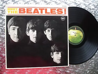 The Beatles ‎~ Meet The Beatles! ~ Japanese IMPORT LP Apple Records AR-8026 • $29.99