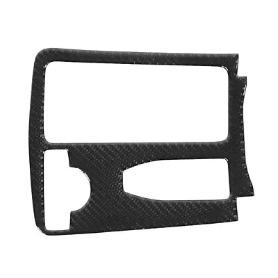 Carbon Fiber Gear Shift Panel Cover Trim For W204 W212 Classic Sty • $13.39