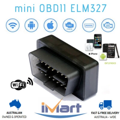 £22.74 • Buy Mini ELM327 OBD2 WiFi Car Code Diagnostic Scanner Tool IPhone Android For ISUZU