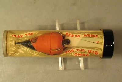 Vintage New Al-Lure-O Tackle Box Fishing Lure Brainerd MN Plug Bait Papers NOS • $9.95