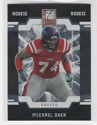 2009 Donruss Elite #237 MICHAEL OHER Rookie Ravens Ole Miss • $1.20