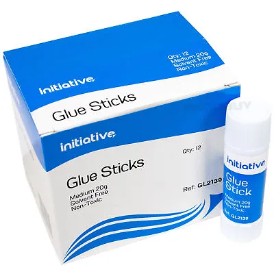 £3.99 • Buy Glue Sticks Medium 20g Solvent Free Non-Toxic Adhesive School Office Paper Craft