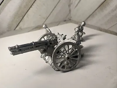 Miniature Metal Canon With Wheels And Soldiers • $13