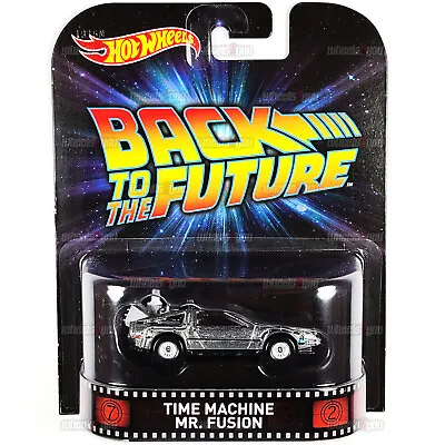 Hot Wheels - TIME MACHINE MR. FUSION Back To The Future- HW Retro Ent 1:64 CFR36 • $38.69
