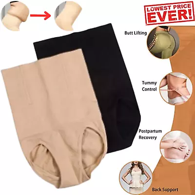 £2.88 • Buy Womens Magic High Waist Slimming Underwear Knickers Briefs Firm Tummy Control