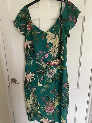 Women’s Oasis Green Dress Size 12 • £10