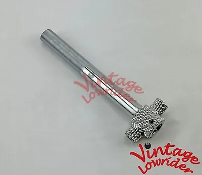 8-1/2   Long Twisted Vintage Lowrider Chrome Steering Tube 22.2mm For 26  Bikes. • $128.79