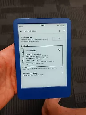 Amazon Kindle 11th Generation (2022) - 16GB WiFi 6 Inch - Account Locked (1) • £57.99