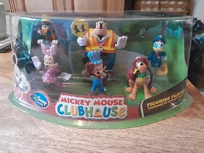 Disney Store Figure Set Mickey Mouse Clubhouse Minnie PVC FIGURINES 6 Pc • £20