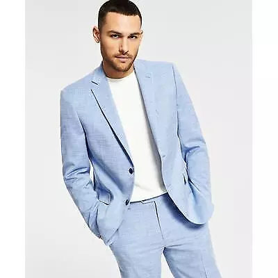 Alfani Men's Slim-Fit Stretch Solid Blue Suit Jacket Size 38R • $39.76