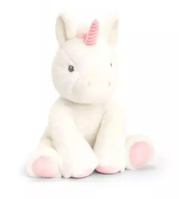 Twinkle Unicorn Teddy Bear Plush Toy Soft Stuffed Animal Cuddly 25cm Keeleco • £13.49