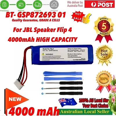 4000mAh New Battery For JBL Flip 4 Flip 4 Special Edition ( GSP872693 01) Flip4 • $18.90