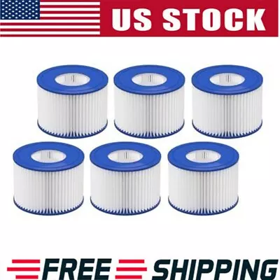 6-Pack Type VI Hot Tub SPA Pool Filter Replacement For Coleman Saluspa Lay-Z-Spa • $17.99