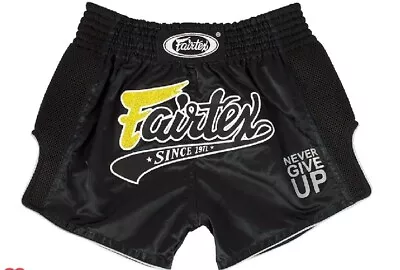 Fairtex Slim Cut Muay Thai Boxing Shorts Size L • $35