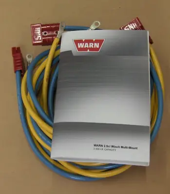 WARN Quick Connect Winch For Power Cable Wiring Red Blue Yellow Black # 70928 • $49.95