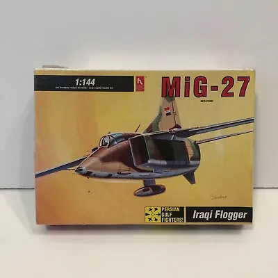 SEALED Hobby Craft 1:144 MiG-27 Iraqi Flogger Model Plane Kit #HC1013 • $14.99