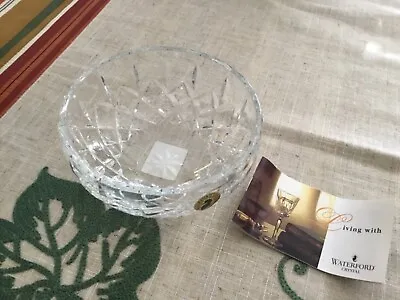 New Waterford Cut Crystal Kelsey 5  X 2”  Bowl-Ireland W/Box • $42.50