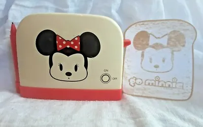 Disney Minnie Mouse Vintage Toaster Notepad Pen Set  Paper Pops Up Out Of Toast  • $17