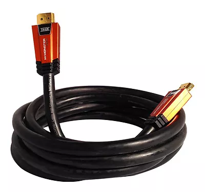 Monster Cable 1000 HDX Ultra High Speed HDMI Cable 8 Ft - 3D - 4K - 17.8 Gbps • $14.99