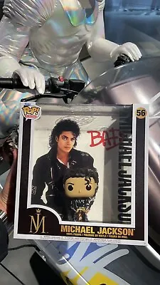 Pop Albums Michael Jackson Bad 3.75  Pop Vinyl Figure Funko 56 • $59.99