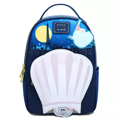 Ratatouille Remy In Chef Hat US Exclusive Adjustable Strap Faux Mini Backpack • $82.97