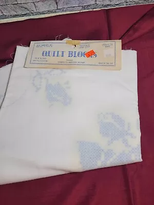 Vintage Jack Dempsey 18  Quilt Blocks Embroider Or Paint Floral 6 Sheets NOS • $14.99