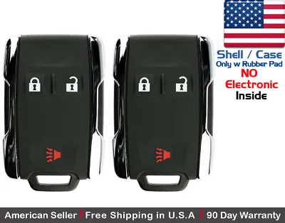 2x New Replacement Keyless Key Fob Remote For Chevy GMC Shell Case Only 13577771 • $15.95