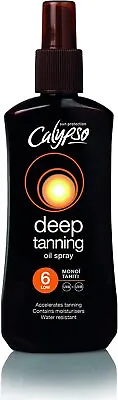 Calypso Deep Tanning Monoi Tahiti Oil Spray SPF6 - 200 Ml • £10.83