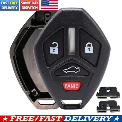 For Mitsubishi Eclipse Galant Lancer EVO US Key Fob Case Shell Pad Replacement • $8.99