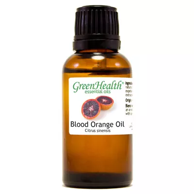 Blood Orange Essential Oil - 100% Pure Free Shipping Many Sizes - GreenHealth • $7.99