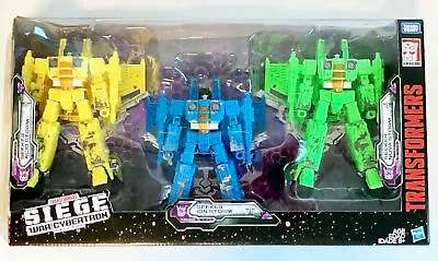 NEW Hasbro E5002 Transformers War For Cybertron Siege Rainmakers Seekers 3-Pack • $109.20