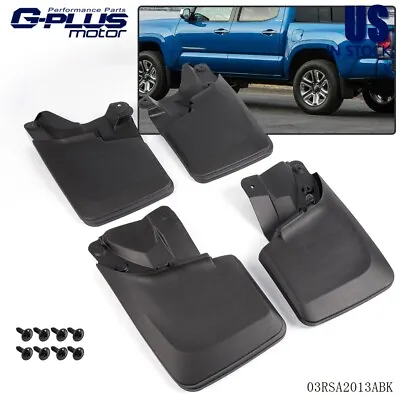 Front & Rear Splash Mud Splash Guards Flaps Pair Fit For 2016-2020 Toyota Tacoma • $22.09