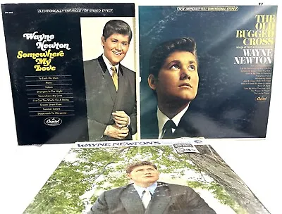 Wayne Newton Lot Of 3 Vinyl Record Albums Bundle Collection VG • $4.48