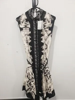 $100 • Buy Zimmermann Lulu Drop Waist Short Dress