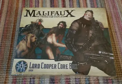 LORD COOPER  CORE BOX / APEX Miniatures Wyrd Games Malifaux 3rd Ed New / SEALED • $56.03