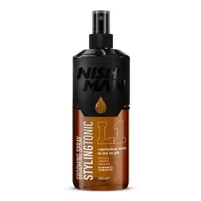 NISHMAN Grooming Spray Styling Tonic L1 200ml • £12.70