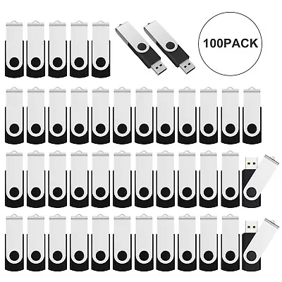 LOT 10/100x 2GB 4GB 8GB 16GB 32GB 64G Metal Anti-skid USB2.0 Flash Drive Memory  • $225