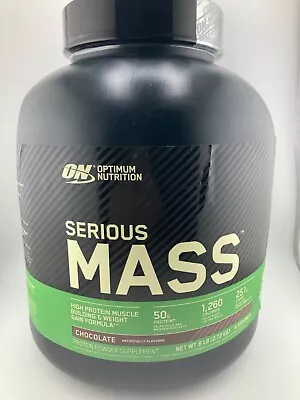 Optimum Nutrition Serious Mass Weight Gainer Protein Powder 6 Pound 5/2025 • $44.45